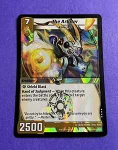 The Arbiter GAU 30/160 muy raro Kaijudo casi nuevo - Imagen 1 de 2