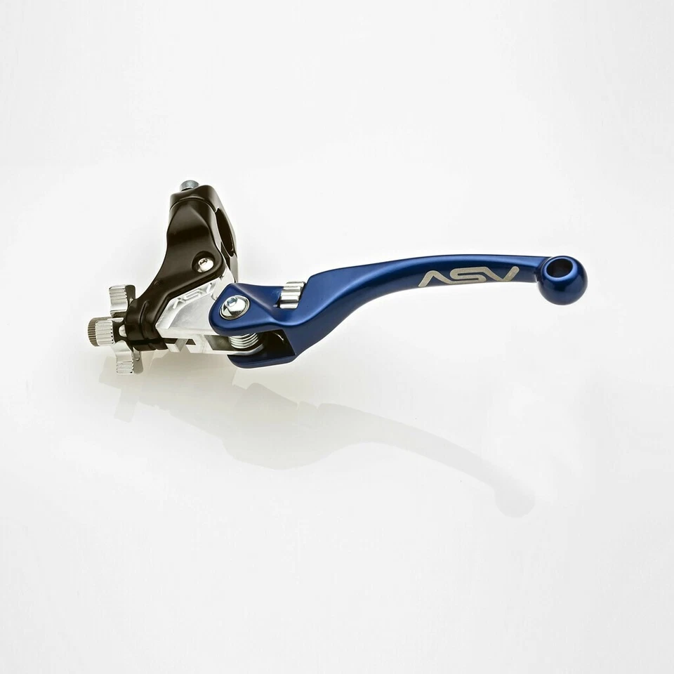 ASV F4 Clutch Lever Blue Long Honda CRF125F CRF150F CRF230F (years inside) - Изображение 1 из 1