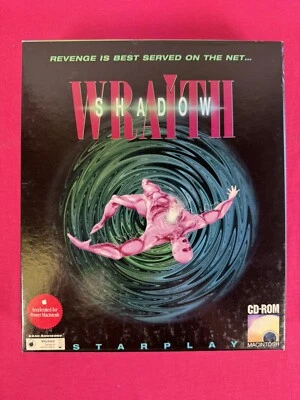 CIB 1995 SHADOW WRAITH - Vintage APPLE MACINTOSH CD-ROM - STARPLAY BIG BOX! - Image 1 of 4