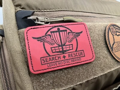 Patch de busca e resgate de golfe Red Disc - Imagem 1 de 3