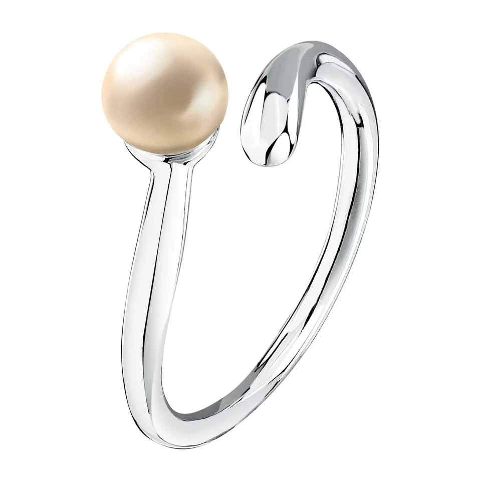 Anello donna gioielli Morellato linea Perla argento 925 perla natur mis.14 SXU45 - Immagine 1 di 3