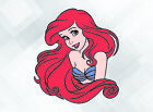 Princess Mermaid Wall Laptop glass vinyl sticker decal 6 sizes vb301