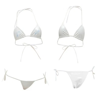 Mujeres Traje de baño Lencería de playa Estampado de anime Traje de baño Adulto Ropa de dormir Luna de miel Foto 1 de 4