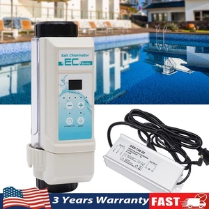 Complete Salt Water Pool Chlorine Generator System for 26000 Gallon Chlorinator - Picture 1 of 18