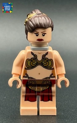 Lego Princess Leia Slave Outfit Minifigure Star Wars Sw0485 Jabba Sail 75020 - image 1 of 2
