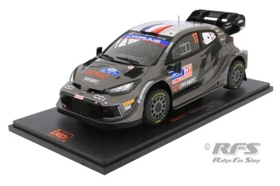 Toyota Yaris WRC Ogier Rallye Finnland Rally Finland 2024 1:18 IXO 18RMC216 - Bild 1 von 3