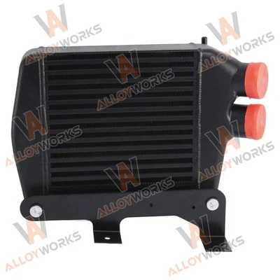 Intercooler derecho de aluminio para Maserati Ghibli Quattroporte 3,0 L V6 14-2020 2016 Foto 1 de 4