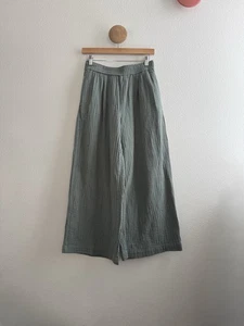 Pantalón corto Madewell The Untailored pierna ancha en Lightspun talla pequeña - Imagen 1 de 10