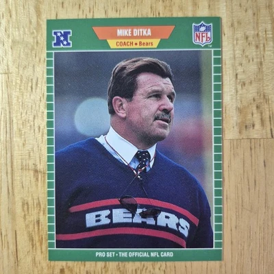 Mike Ditka | 1989 Pro Set Hall of Fame #53 Chicago Bears Coach - Image 1 of 2