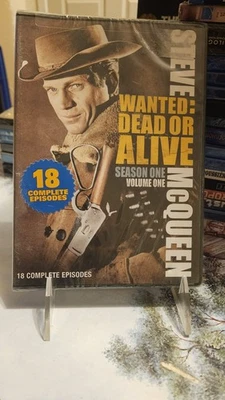 Wanted: Dead or Alive - Season 1, Vol. 1 Dvd 2010 New Sealed Steve McQueen  - Image 1 of 2