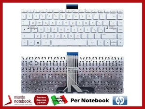 Tastiera Italiana per Notebook HP STREAM 14-AX 14-CB (Bianca) - Afbeelding 1 van 1