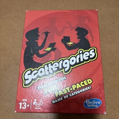 Scattergories Game 2013 Hasbro Family Fun Complete GOOD  - Image 1 of 4