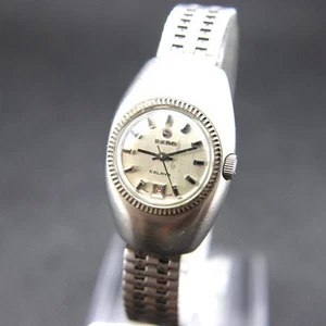 Rado Karaya Watch Ladies Automatic Vintage Tonneau 26mm Date Swiss Made - Picture 1 of 16