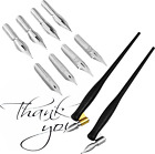 Zonon Oblique Calligraphy Dip Pen Set Include 2-In-1 Calligraphy Oblique or Stra