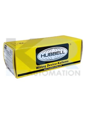 NEW *LOT OF TWO* Hubbell HBL4760 Twist-Lock Flush Receptacle Locking Device 2P - Image 1 of 4