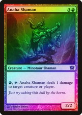 Anaba Shaman FOIL 9th Edition NM Red Common MAGIC THE GATHERING CARD ABUGames