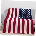  US Flag Patriotic Blanket - American National 50 x 60 Inches American Flag