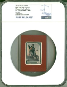 2023 Niue S$2 Marvel Trading Coins Gorr The God Butcher FR 44/50 NGC PF70 UC - Picture 1 of 2