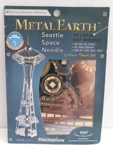 Seattle Space Needle Metal Earth 3D Laser Cut Metal Model Fascinations - Picture 1 of 3