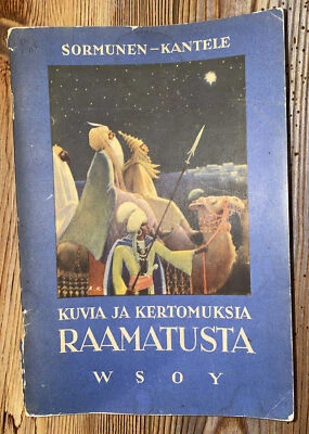 FINNISH | KUVIA JA KERTOMUKSIA RAAMATUSTA | bible pictures & stories | 1937 - Image 1 of 4