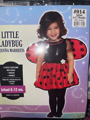 Костюм маленькой божьей коровки для младенцев 6-12 месяцев - Изображение 1 из 2