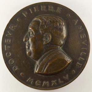 Médaille du Docteur Pierre Ameville - Signée par Philippe Kaeppelin - Foto 1 di 2