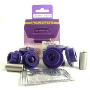 Bujes de enlace de extremo de barra antivuelco delantera Powerflex para Subaru Forester SF (1997 > 02) - Imagen 1 de 4