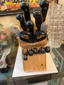 Chicago Cutlery Knife Block with Knives - Incomplete Set - Extra Knives Incl. - Picture 1 of 20