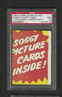 1974 Topps Wacky Packages Planet Of The Grapes Puzzle Cr 11Th Series Psa 7
