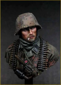 1/10 resin bust figure model warrior unpainted unassembled - Picture 1 of 1