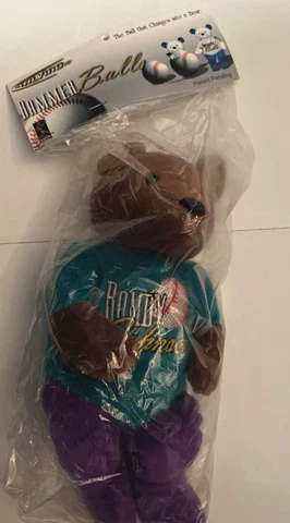 2002 SALVINO BAMMER BALLS RANDY JOHNSON Diamondbacks #51 PLUSH 9” MLB NEW Cover