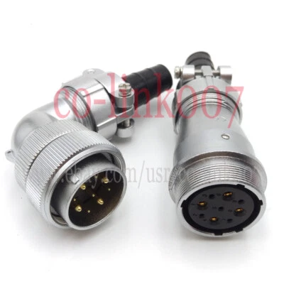 WF28 9Pin Waterproof Electrical Wire Connector,Circular Connector Plug Socket - Image 1 of 4