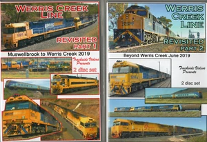 COMBO WERRIS CREEK LINE TRACKSIDE VIDEO 4 DISCOS 2 DVD PARTES REVISADAS 1 Y 2 - Imagen 1 de 1