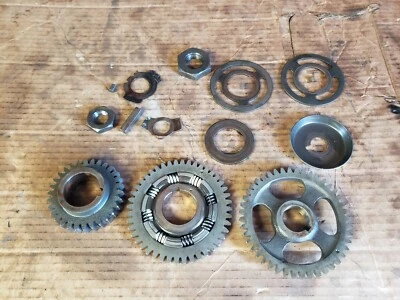 Yamaha XT550 XT 550 1982 1983 fabricante de equipos originales manivela contador engranajes rueda libre arranque Foto 1 de 4