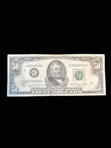 Circulated Bill (Fifty Dollar Bill) - 1981 - Picture 1 of 2