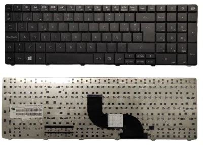 SPANISH Keyboard Gateway NE51 NE56 NE56R11U NE56R12U NE56R13U NE71 NE522 NE722 - Image 1 of 3