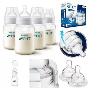 Philips Avent Bottle Cup Baby Feeding Teats Newborn, 0+ / 6+ Months Pack Various - Picture 1 of 34