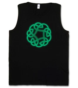 CELTIC KNOT LOGO SIGN III TANK TOP T-SHIRTS Celts Walhalla keltischer Knoten - Picture 1 of 2
