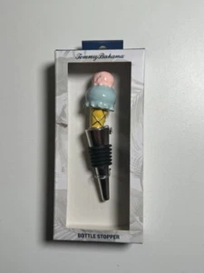 Tommy Bahama Bottle Stopper Metal with Enamel new in box wine bottle stopper - Picture 1 of 3