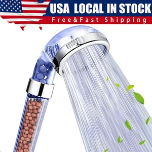 Filtered Shower Head with Handheld,3 Spray Modes High Pressure Water Saving Soft - Picture 1 of 19