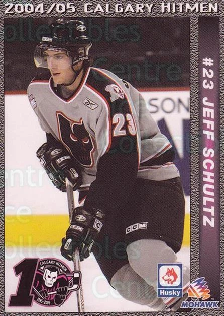 2004-05 Calgary Hitmen #18 Jeff Schultz - Image 1 of 1