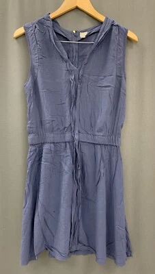 Vestido Corto Converse Sin Mangas Acampanado Talla Mediana Azul Fluido Deportivo Patinador Foto 1 de 4