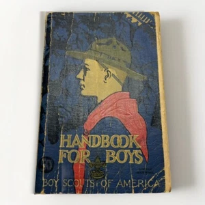 BSA Revised Handbook For Boys 1st Edition 27th Printing 1937 Paperback BN-397 - Bild 1 von 11