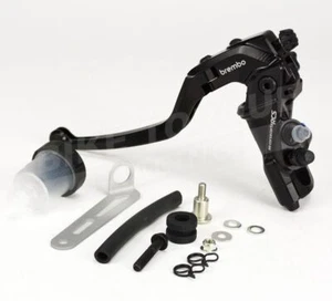 Brembo RCS Corsa Corta RR Clutch Master Cylinder + Clear Reservoir Mounting Kit - Picture 1 of 4
