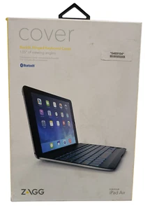 Zagg Keys Folio - Full Body - Comact Bluetooth Keyboard Case for iPad Mini NEW - Picture 1 of 3