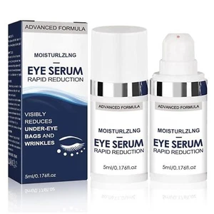 2 PCS Rapid Reduction Eye Serum, Anti Aging Serum Visibly Reduces Under-Eye Bags - Picture 1 of 12