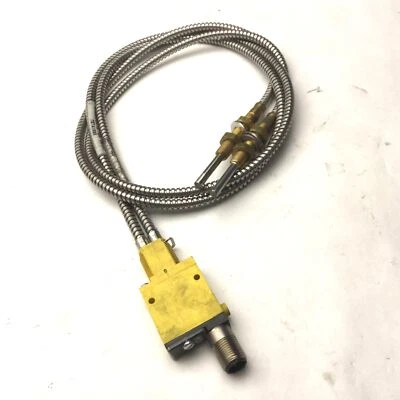 Banner SME312FVQD Mini-Beam Fiber Optic Amplifier, & 2x ITETA1.53S Fiber Optic - Image 1 of 4