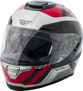 Motorcycle Helmet 2XL Fly Racing Sentinel Mesh Full Face Grey Red 73-83242X HB - Picture 1 of 1