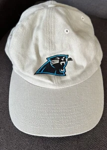Carolina Panthers Khaki Cap Hat Adjustable Strap Back - Picture 1 of 3