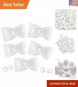 Wedding Butter Mints - 100 Individually Wrapped Party Favors for 50 Guests - Picture 1 of 8